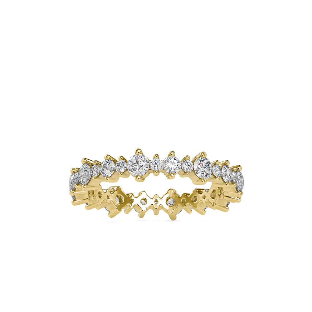 Magic Radiance Redefined Gold & sparkle Diamond Ring