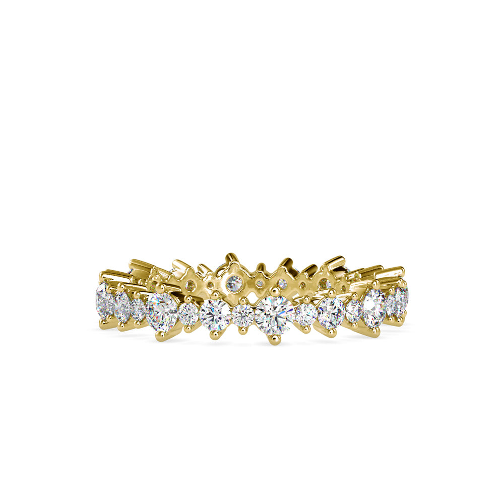 Magic Radiance Redefined Gold & sparkle Diamond Ring