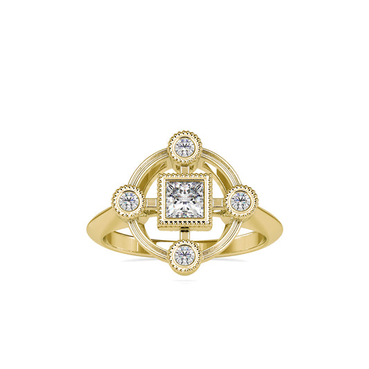 Magic Royal Grace Harmony Gold & Diamonds Ring