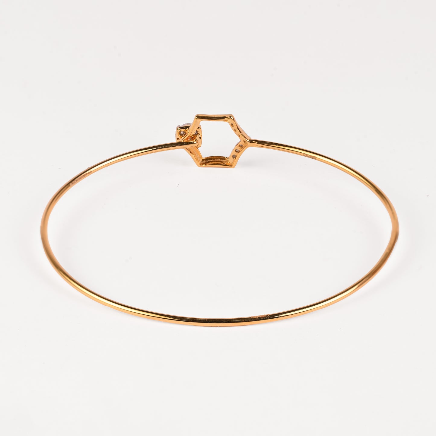 Magic Pentasquare Bangle Bracelet