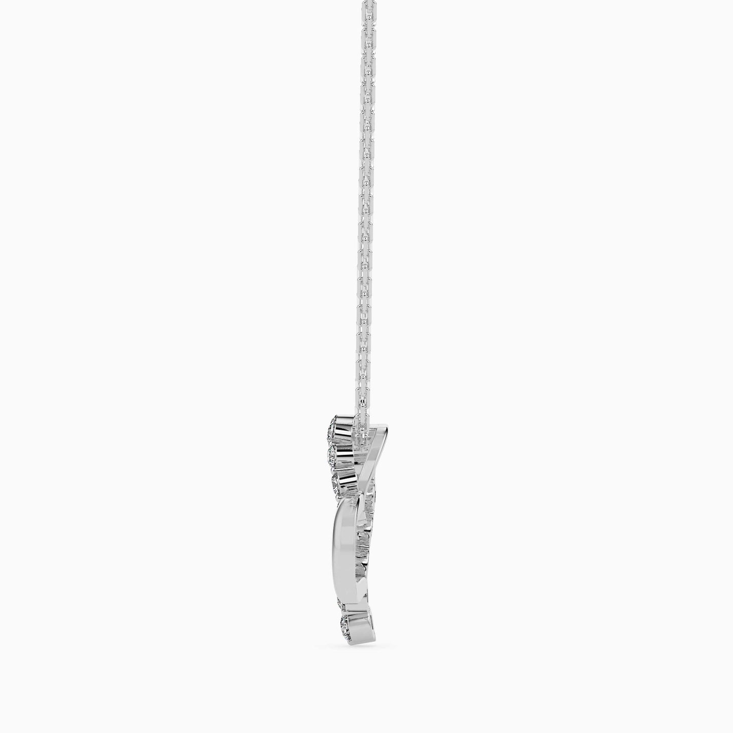 Magic Radiant Heart Gold & Diamond Pendant