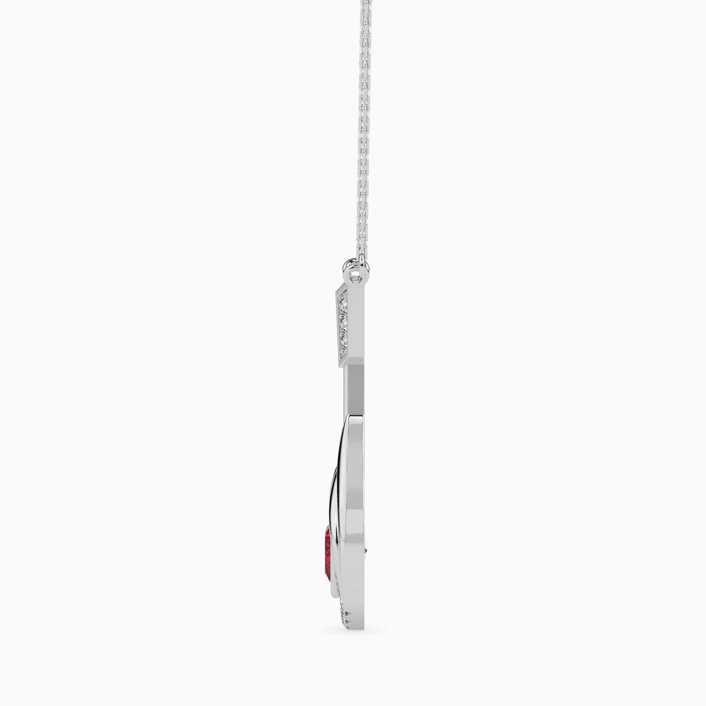 Magic Radiant Love : Timeless Elegance Diamond Pendant
