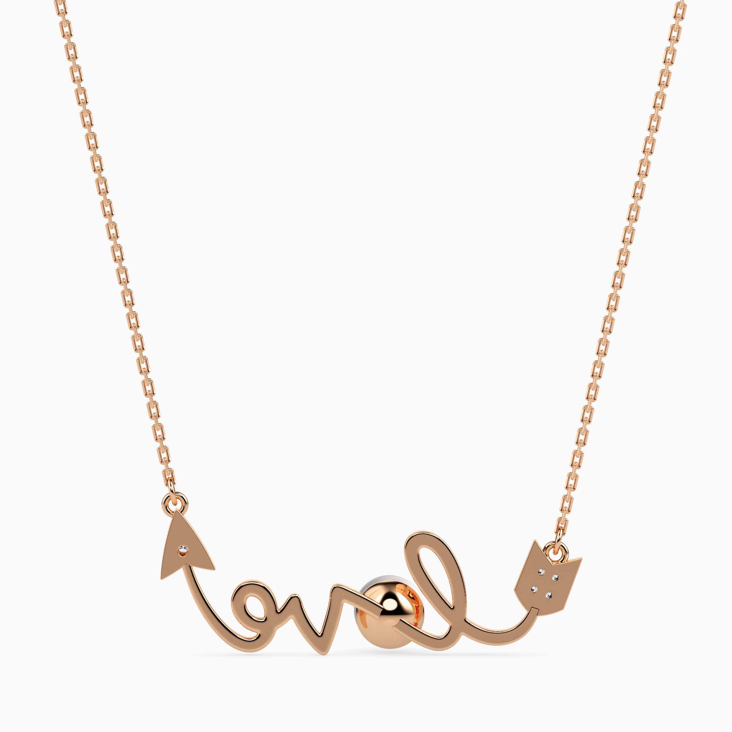 Magic Cupid's Arrow Of Love Pearl Pendant