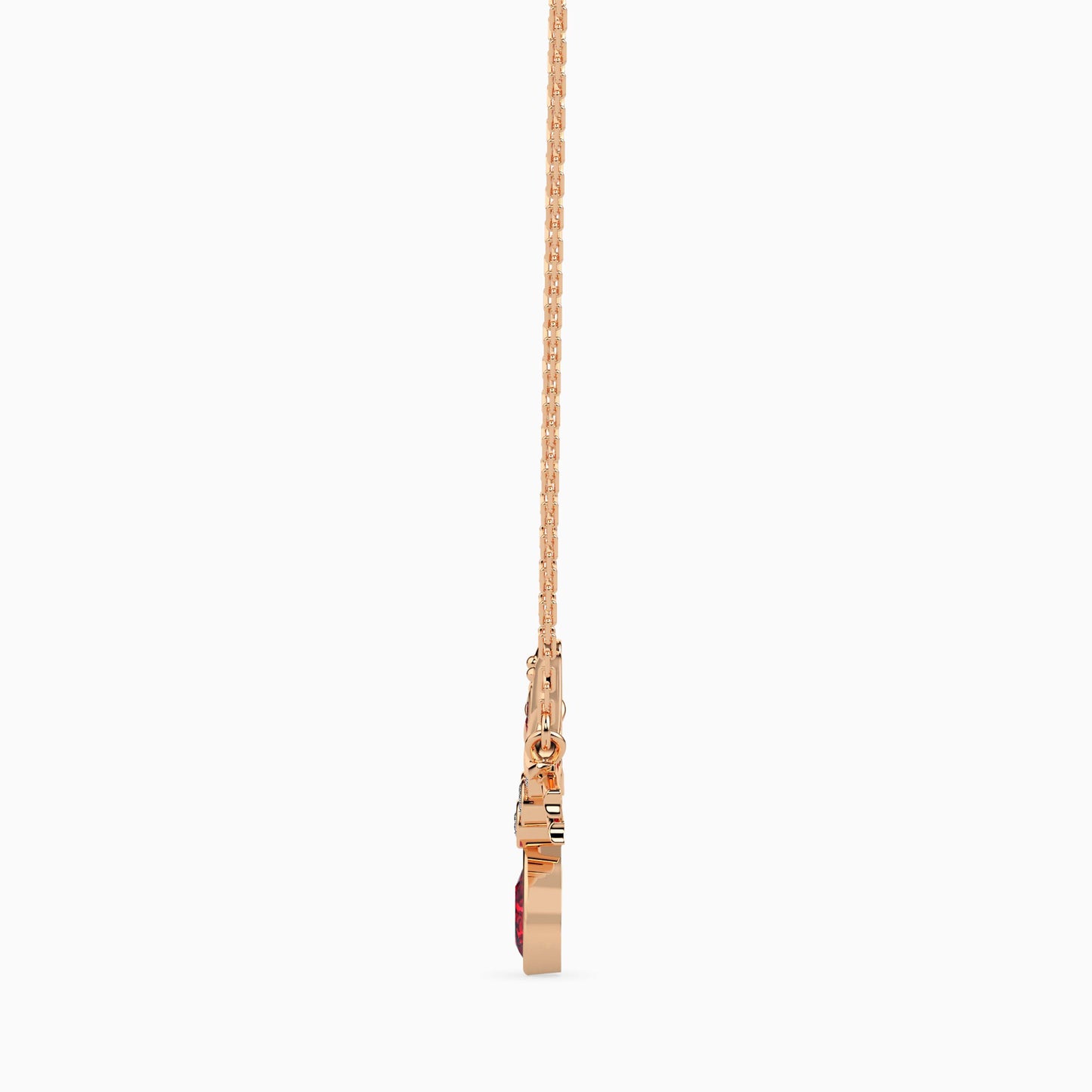 Magic Love Birds Valentine Drop Pendant