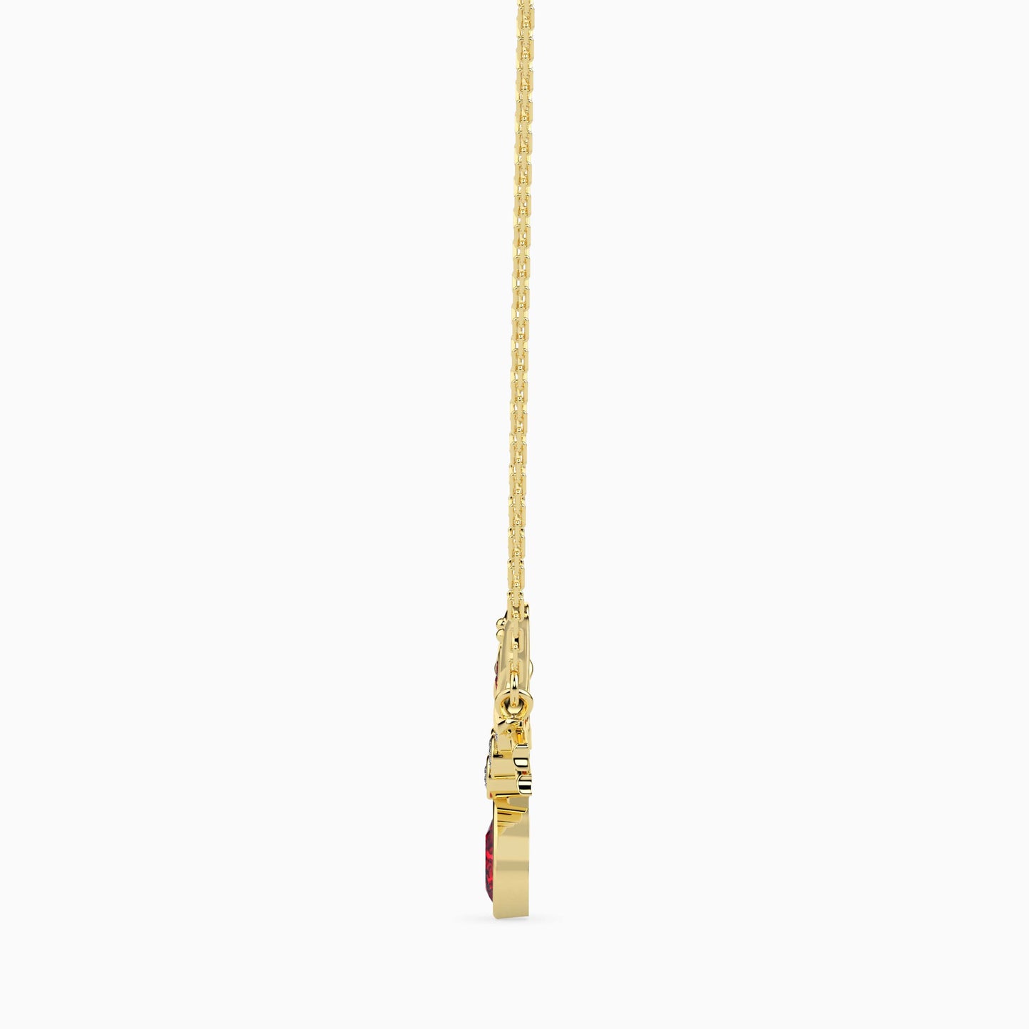 Magic Love Birds Valentine Drop Pendant
