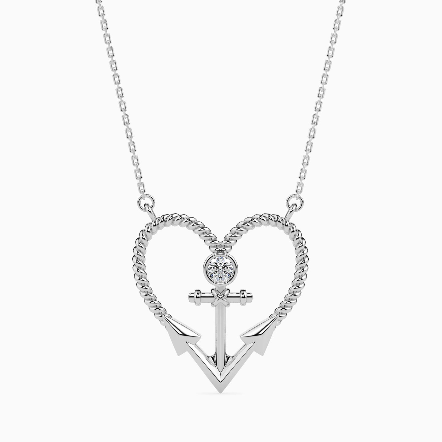 Magic Golden Embrace Valentine Pendant