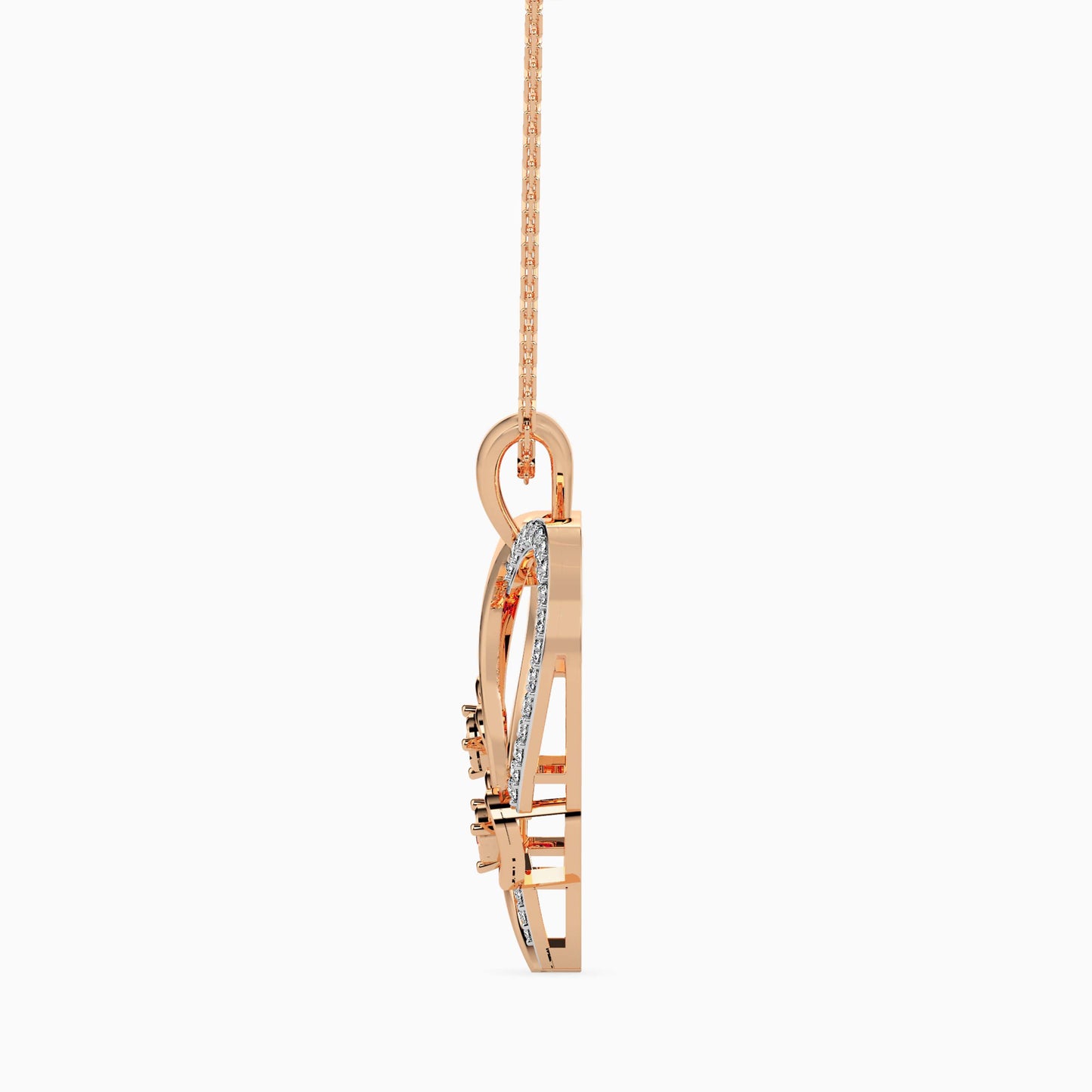 Magic Twinkle Of Love Valentine Heart Pendant