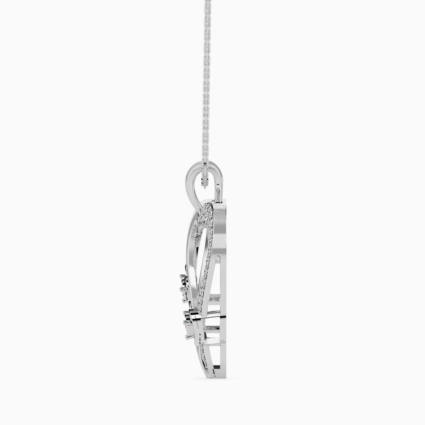 Magic Twinkle Of Love Valentine Heart Pendant