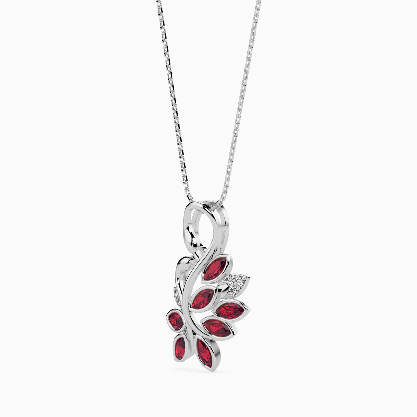 Magic Swan Of Love Valentine Pendant