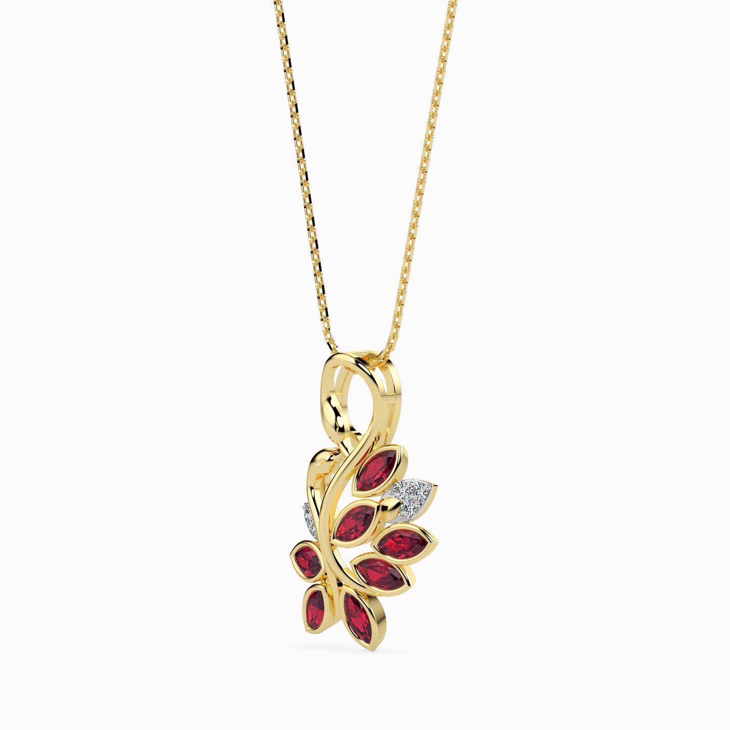Magic Swan Of Love Valentine Pendant