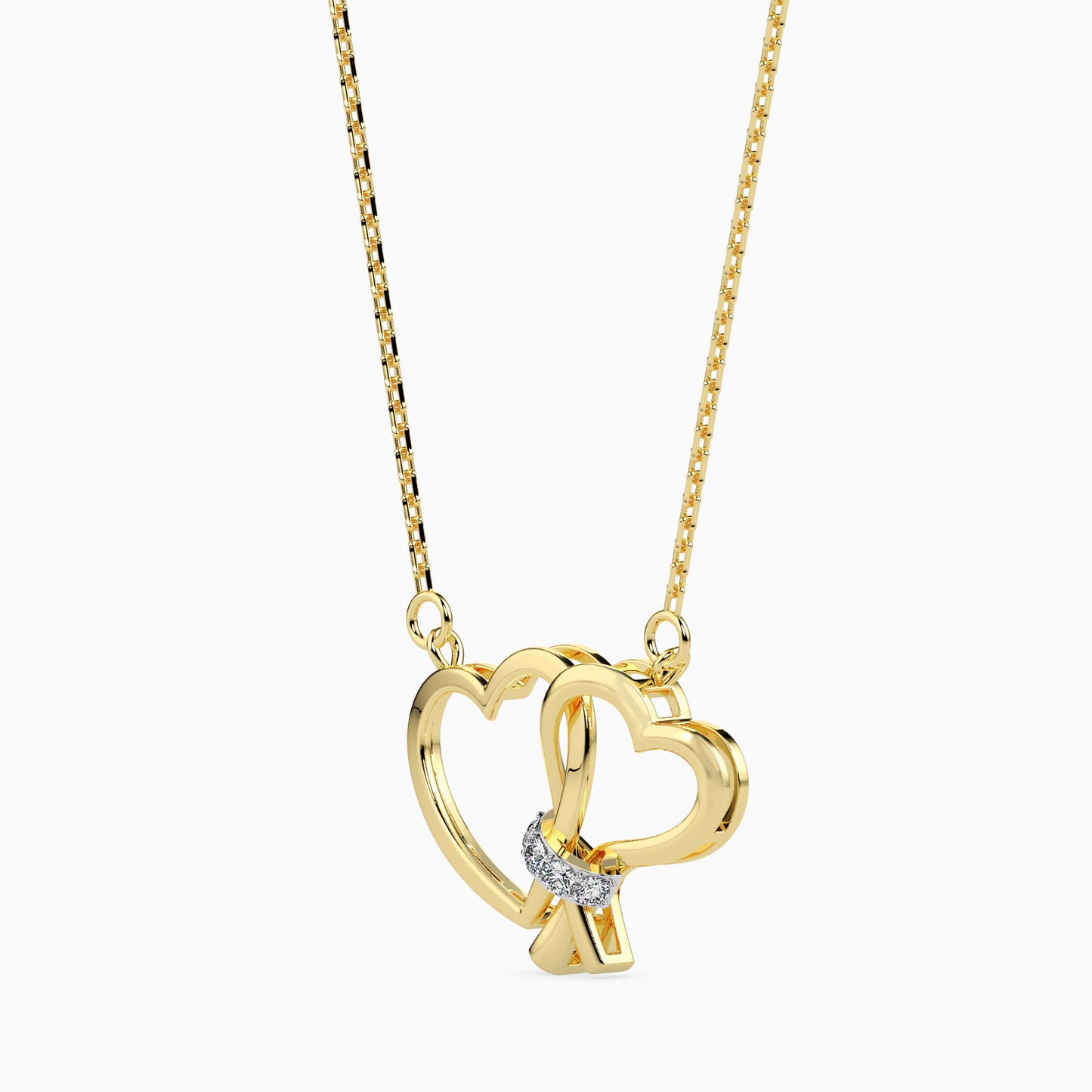 Magic Infinite Bond Hearts Valentine Pendant