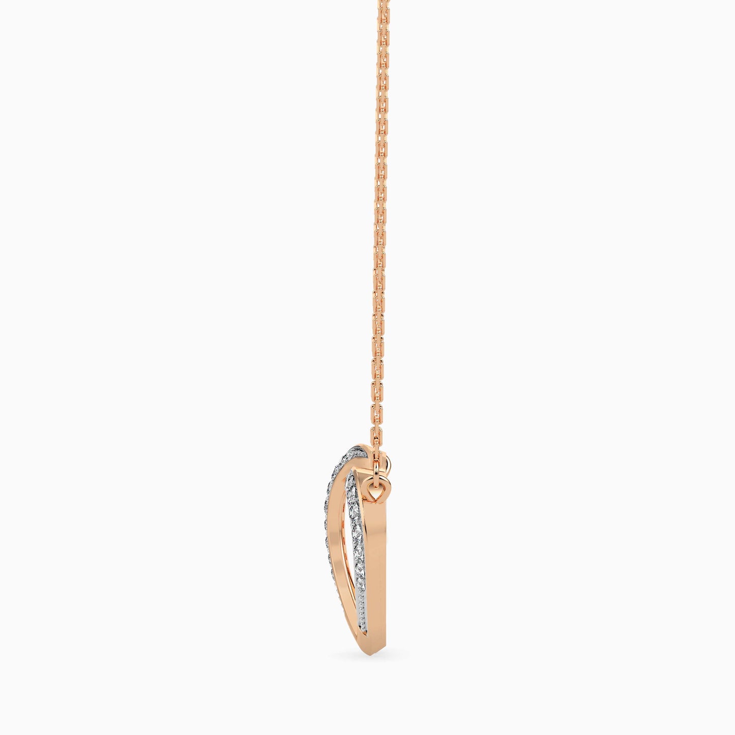 Magic Golden HeartBeats Valentine Pendant