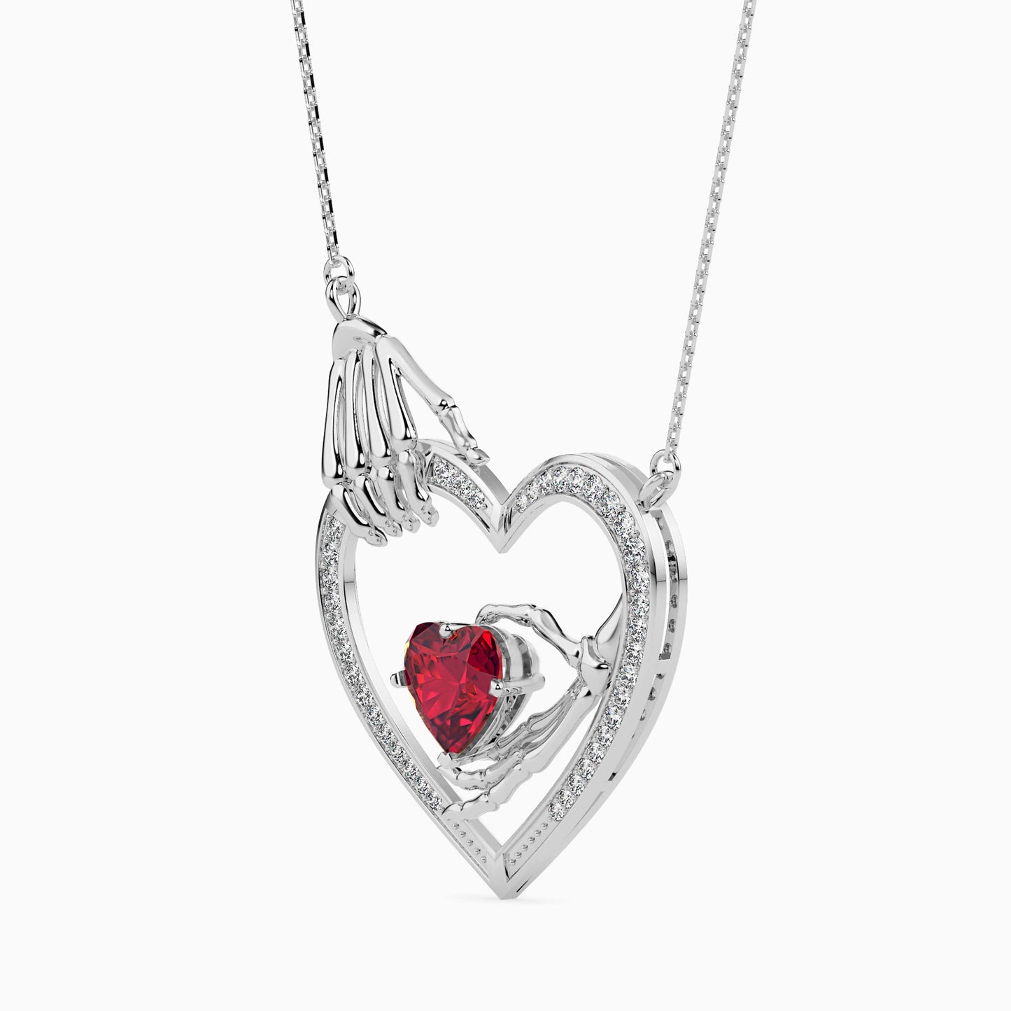 Magic Eternal Love Gold & Diamond Valentine Pendant
