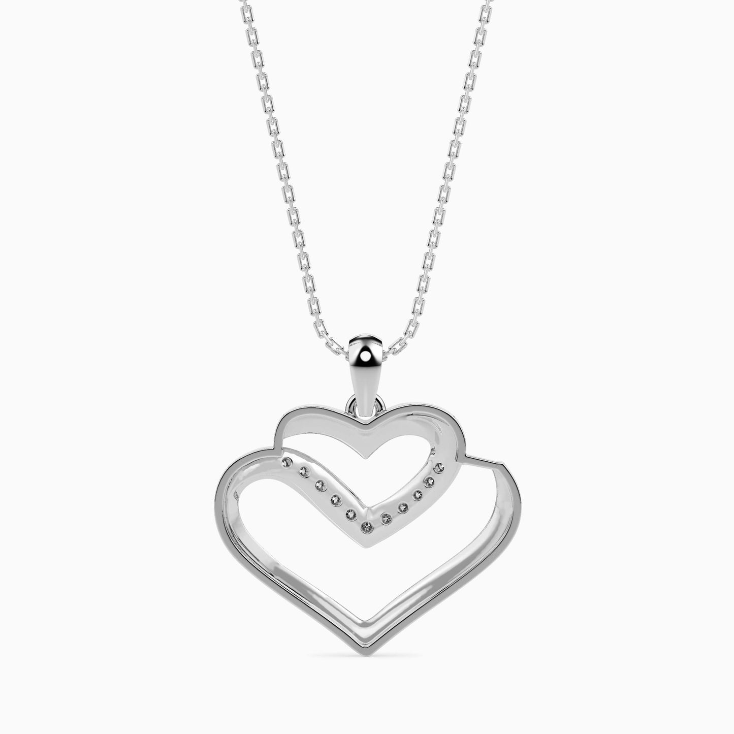 Magic Interlocking Heart Valentine Pendant