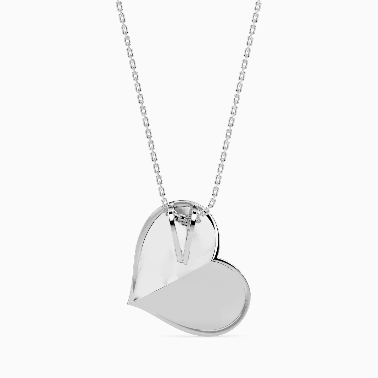 Magic Entwined Radiant Heart Valentine Pendant