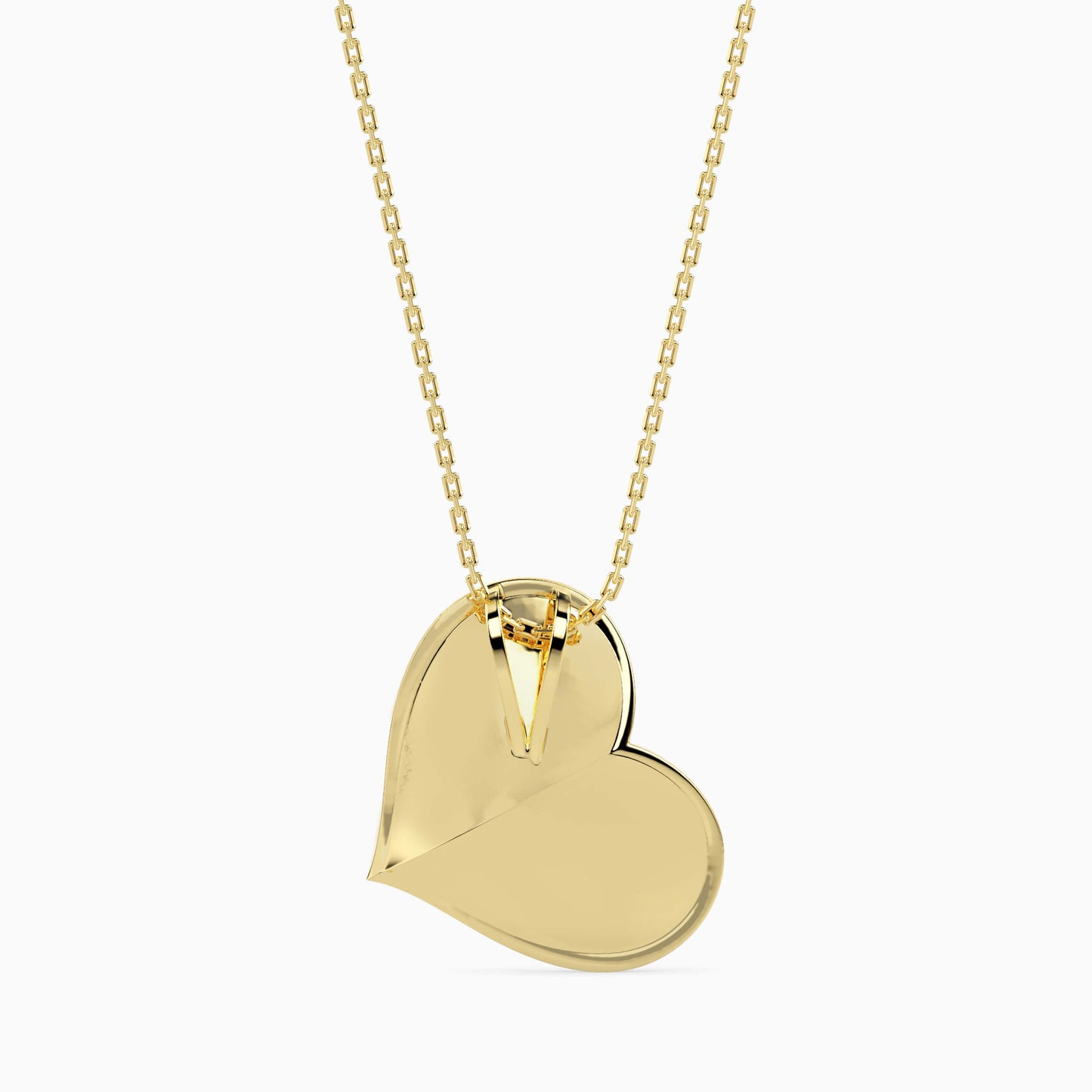 Magic Entwined Radiant Heart Valentine Pendant