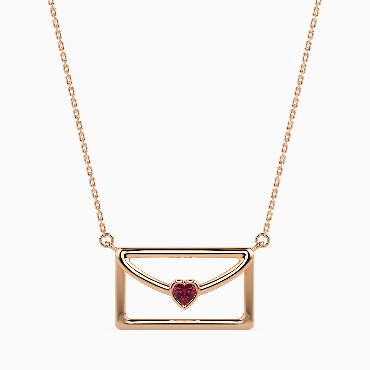Magic Letter Of Love : Heart Valentine Pendant