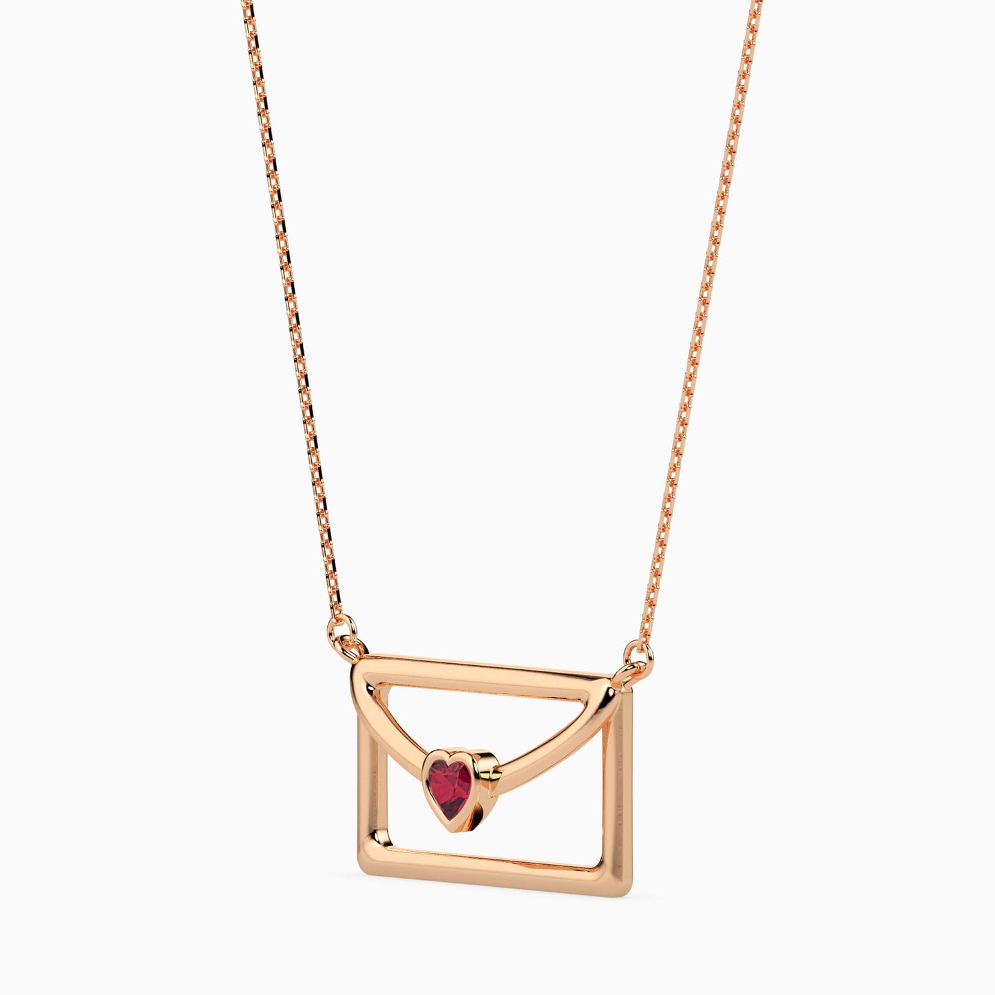Magic Letter Of Love : Heart Valentine Pendant