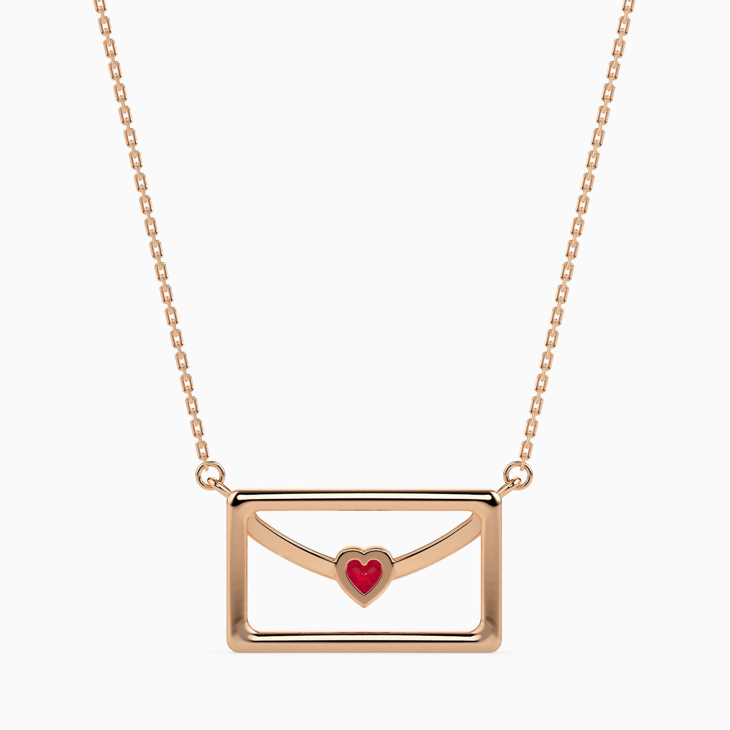 Magic Letter Of Love : Heart Valentine Pendant