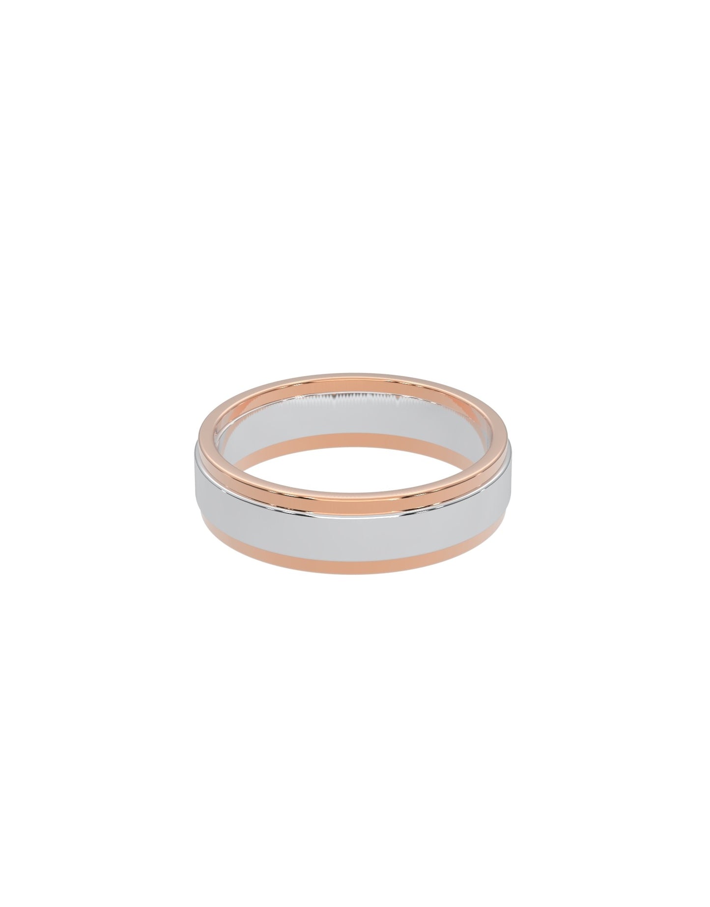 Magic Dual Colour Platinum Ring