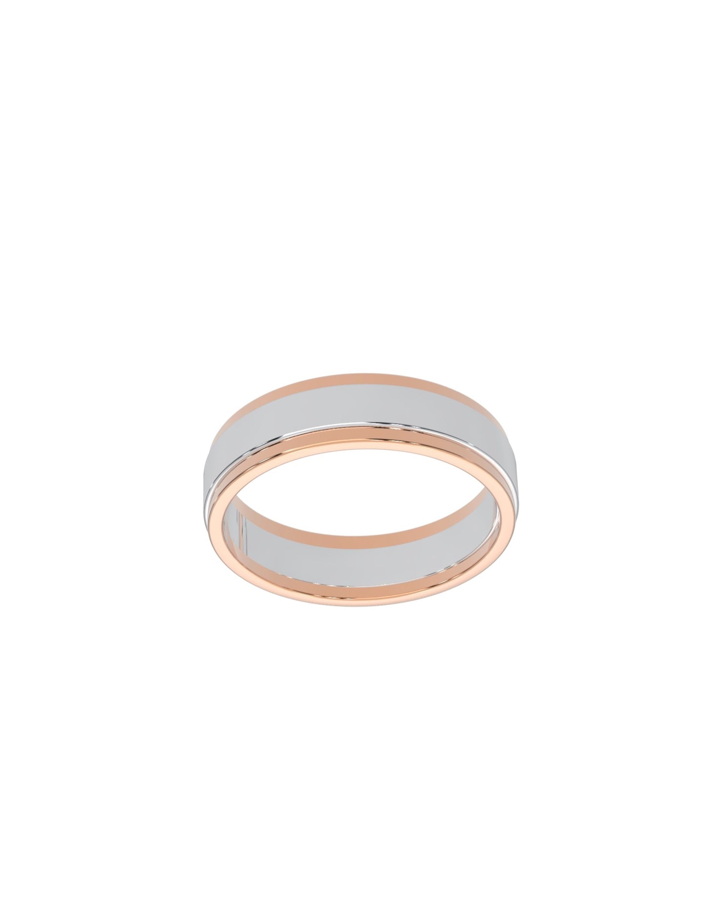 Magic Dual Colour Platinum Ring