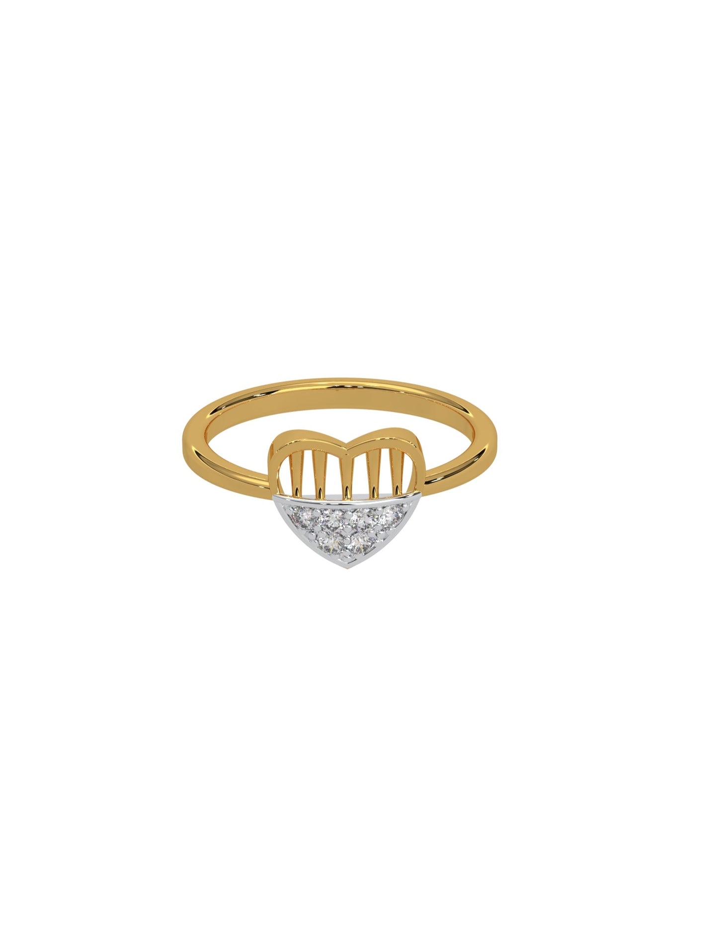 Magic Captured Heart Ring
