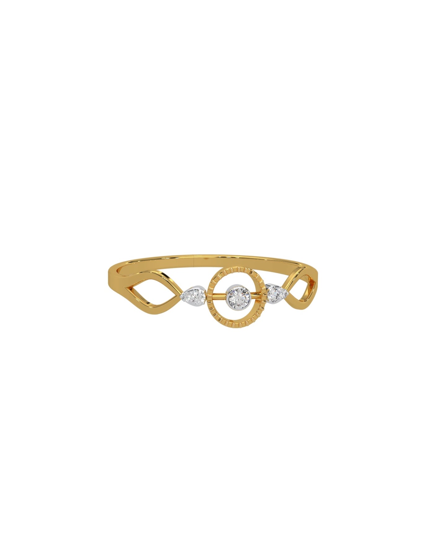 Magic Alluring Encircled Diamond Ring