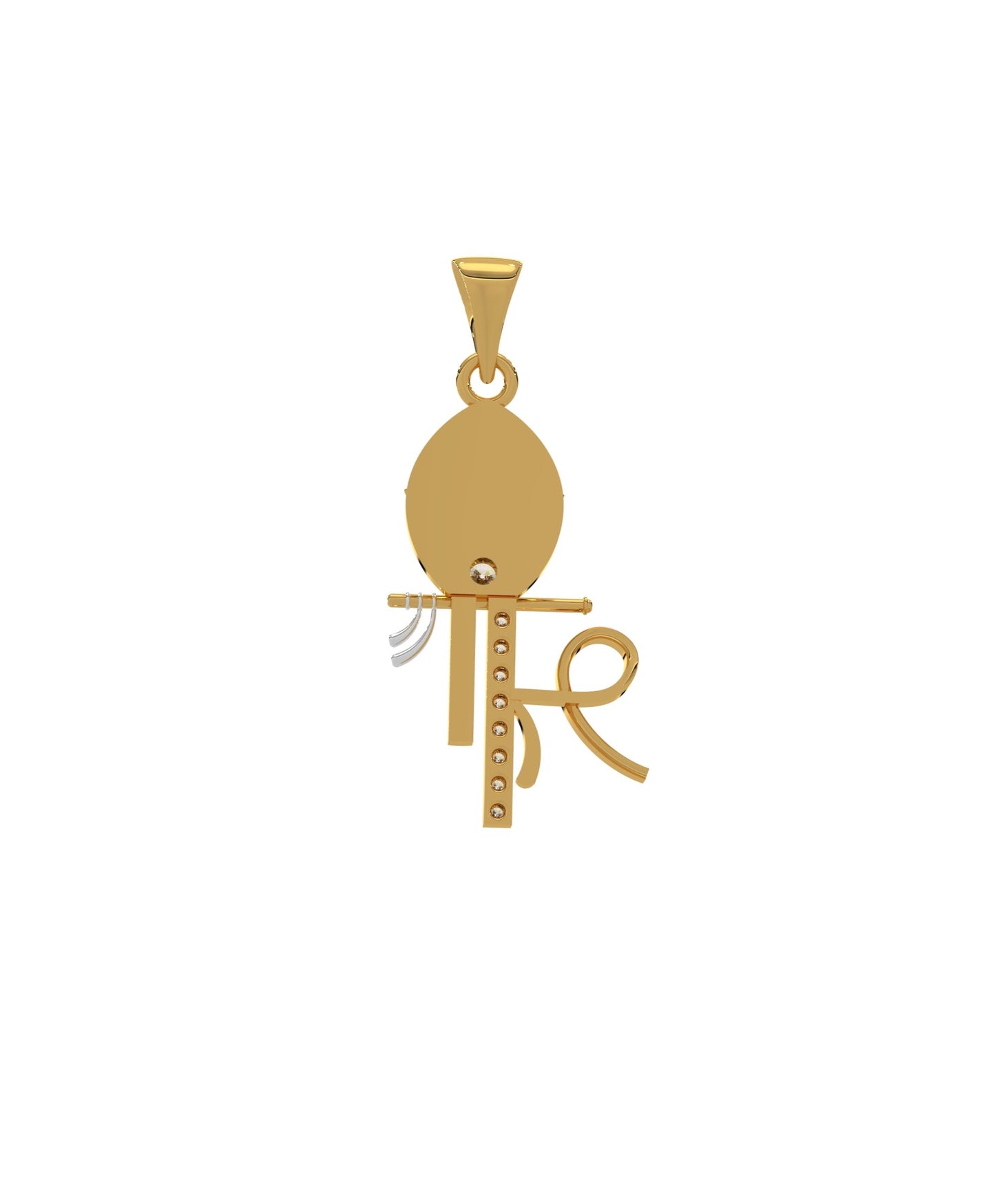 Magic Shree Krishna Diamond Pendant