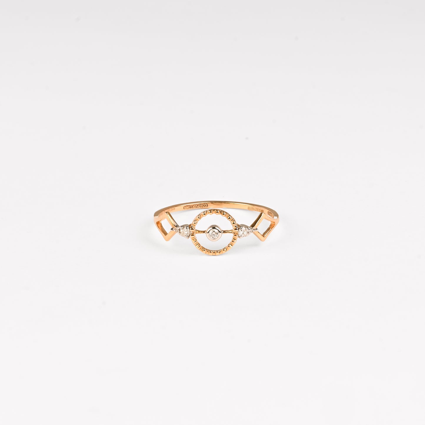 Magic Alluring Encircled Diamond Ring