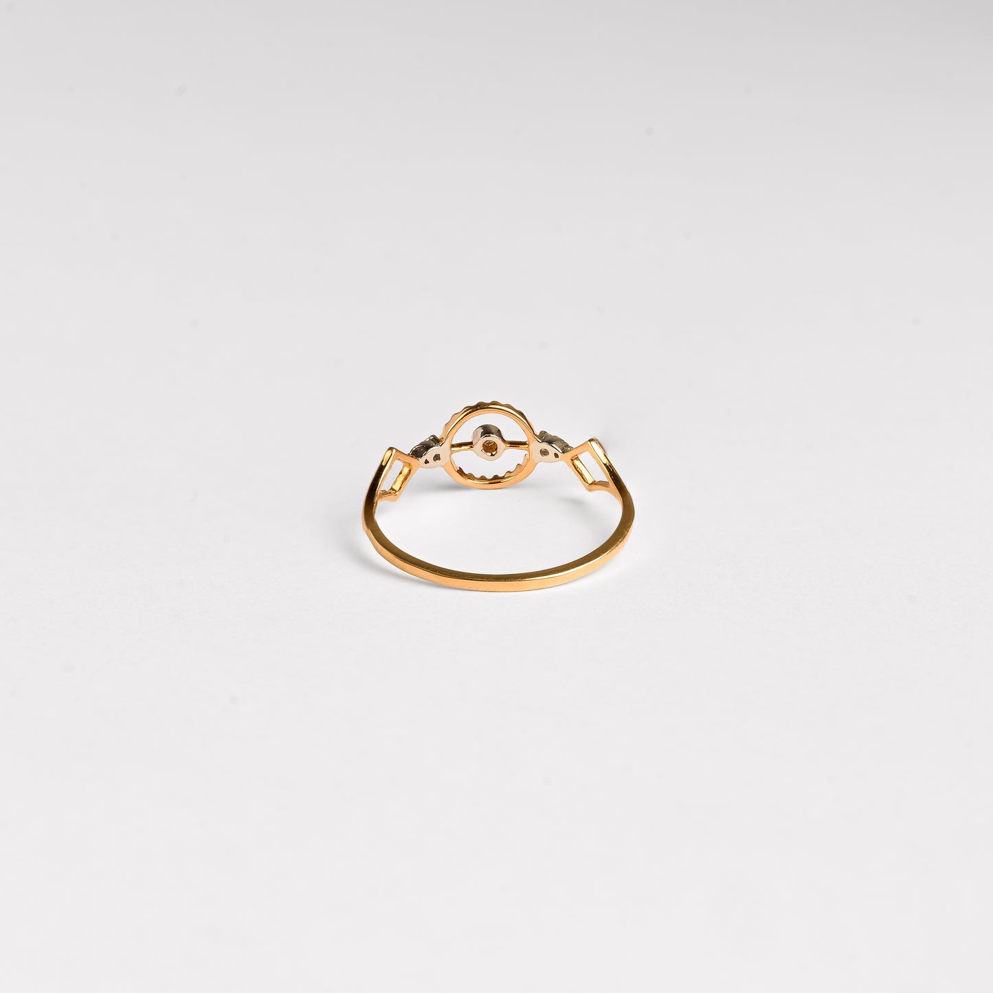 Magic Alluring Encircled Diamond Ring