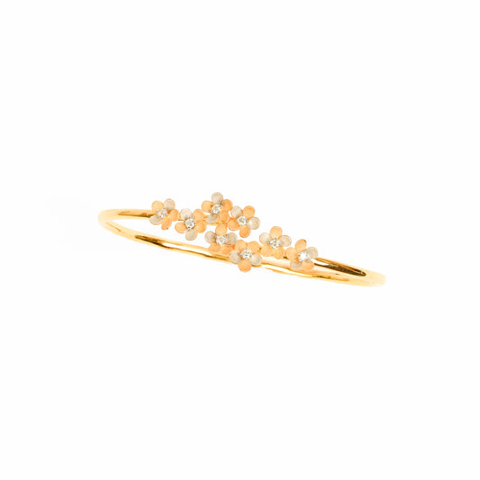 Magic Natural Bucket of Flowers Bracelet