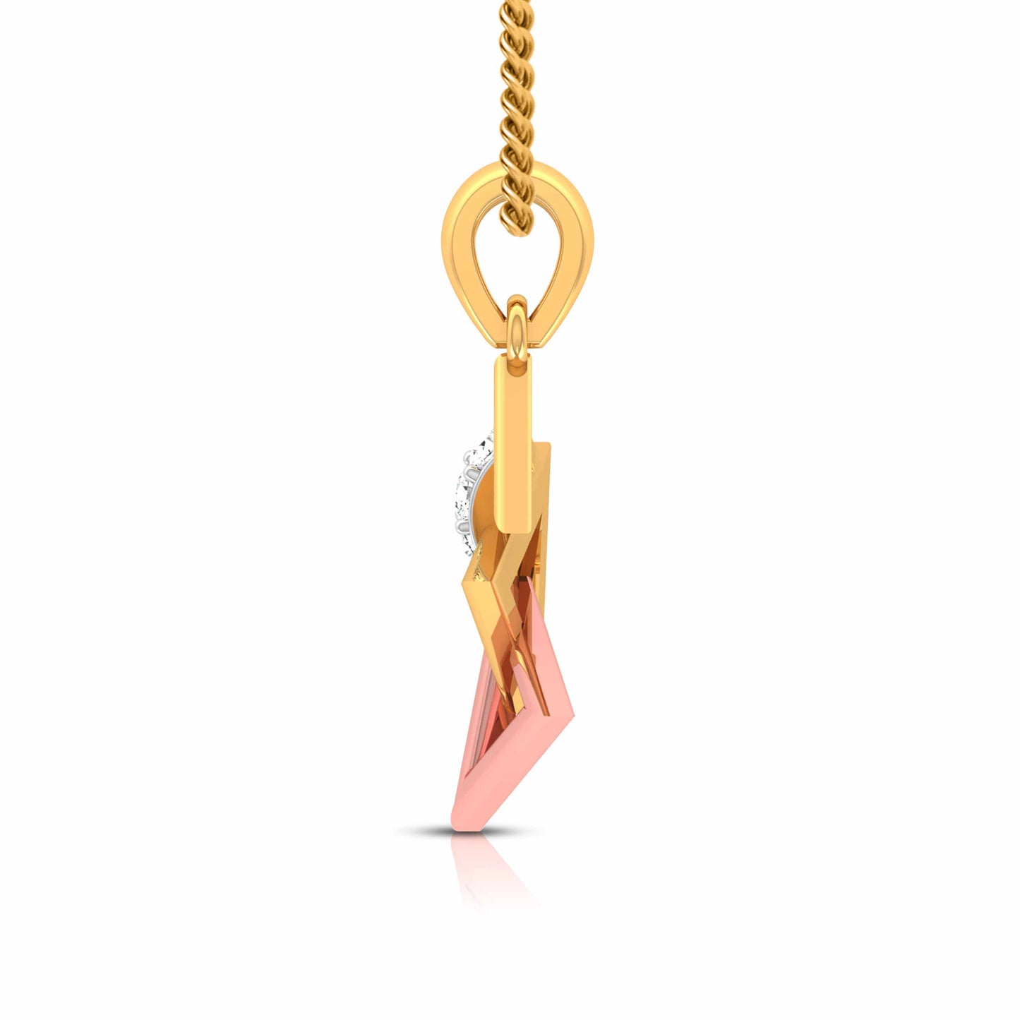 Magic Unique Statement Diamod Pendant