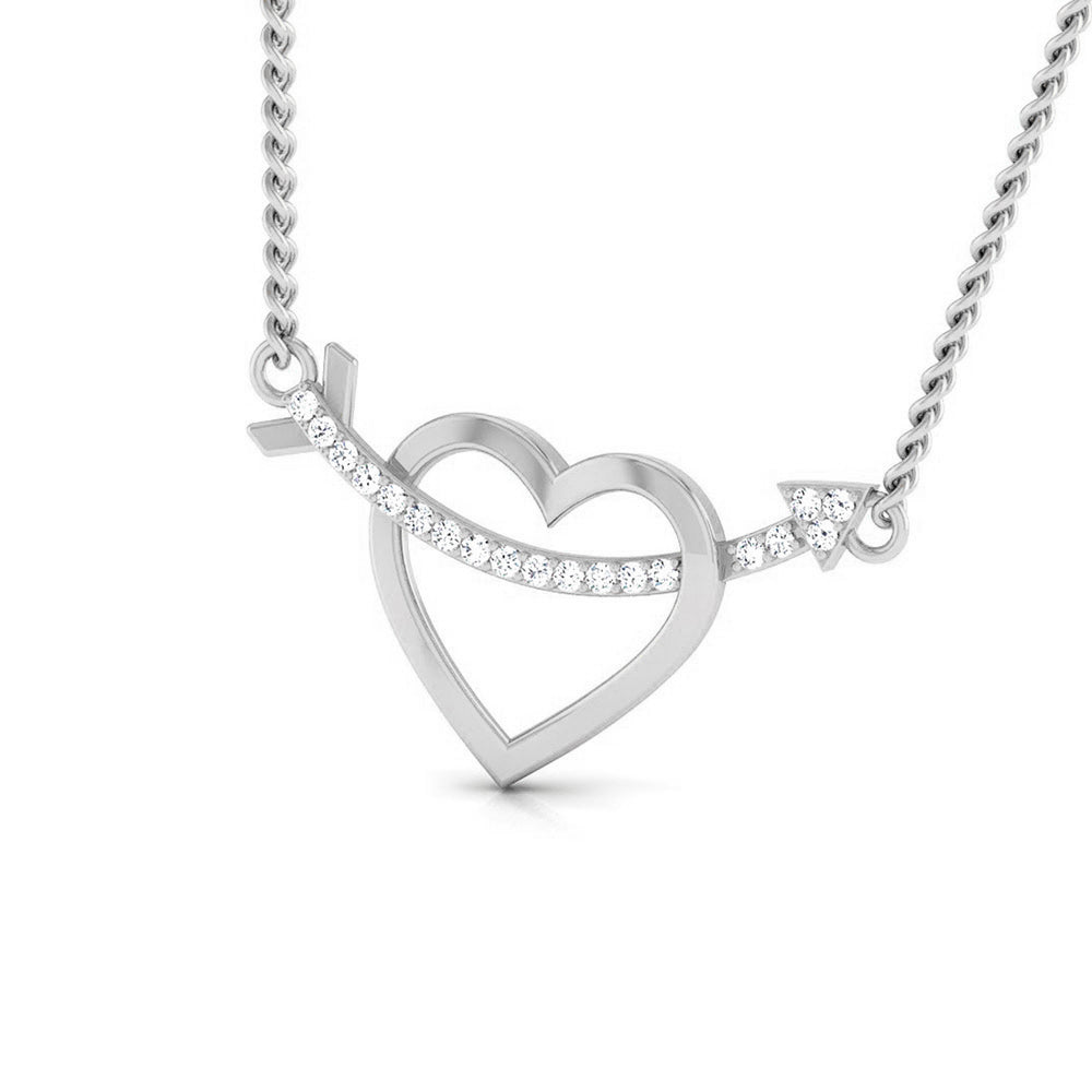 Magic Cupid’s Arrow: Heart Pendant for Valentine’s Day