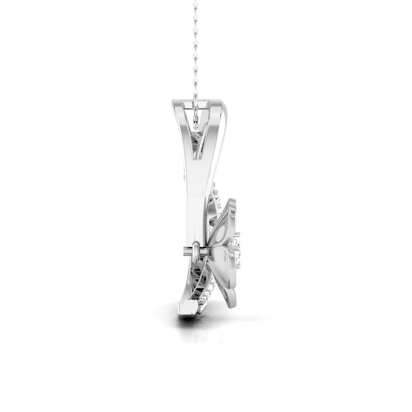 Magic Aurora Shine Valentine Heart Pendant