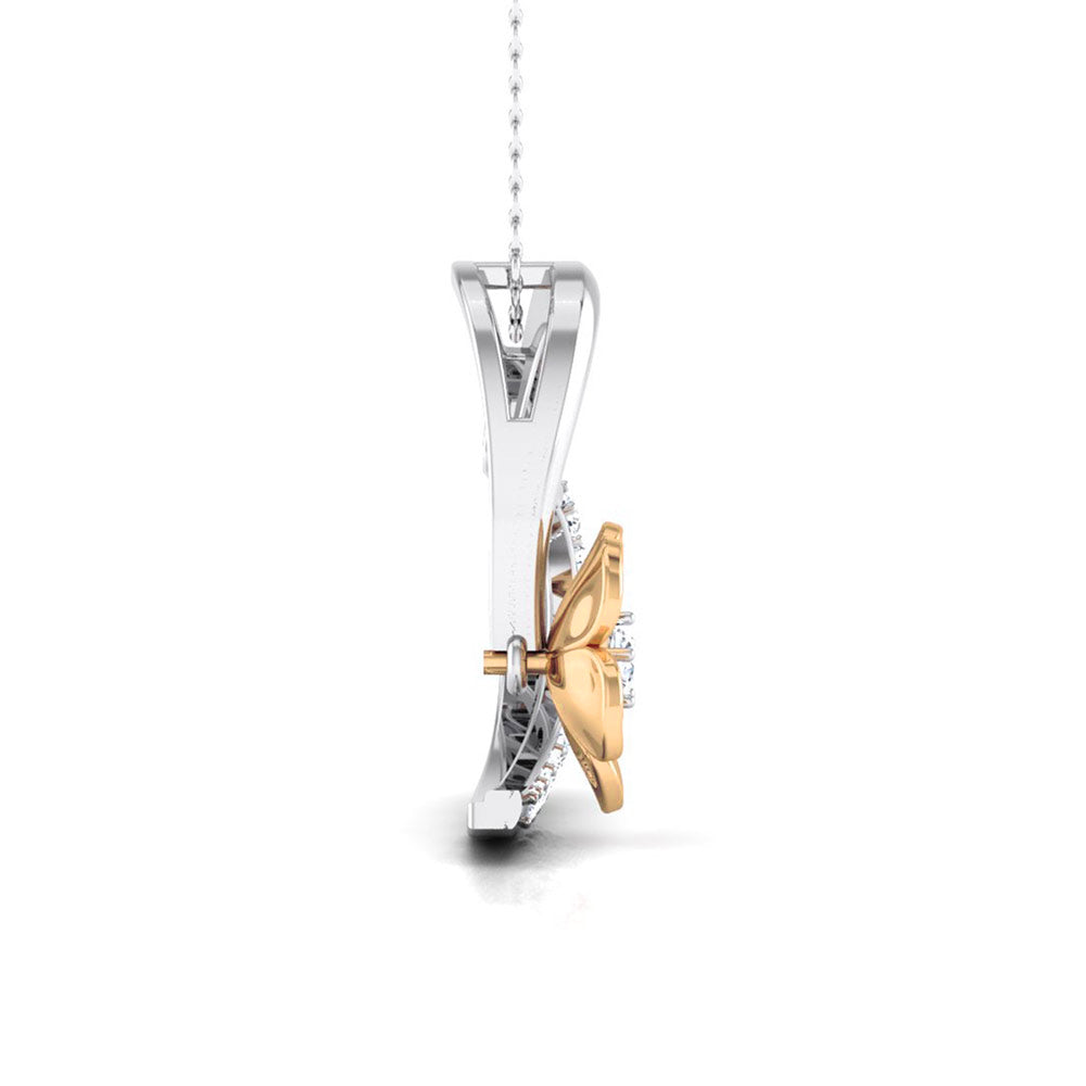 Magic Aurora Shine Valentine Heart Pendant