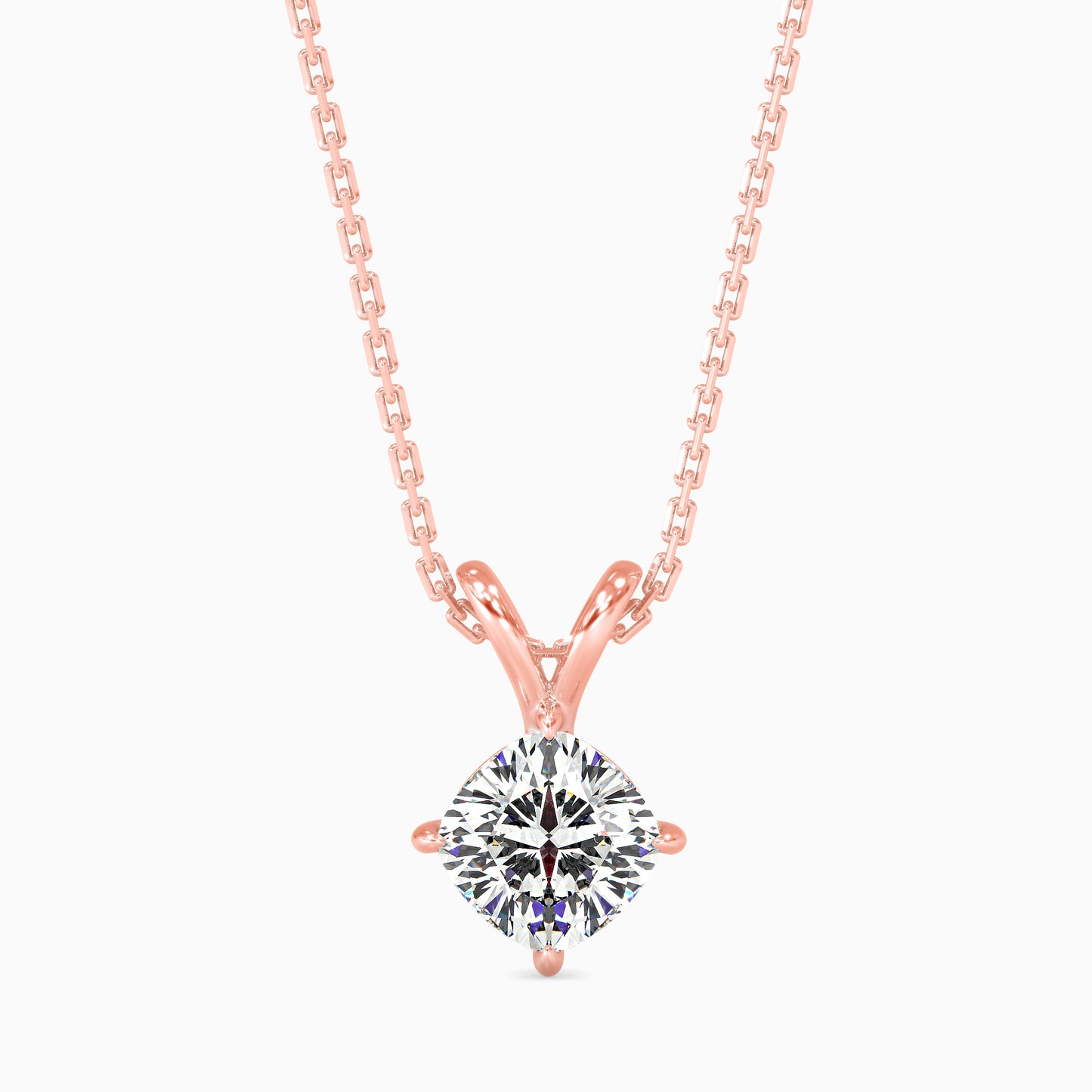 Magic Gleaming Perfection: Pendant with Diamond Brilliance