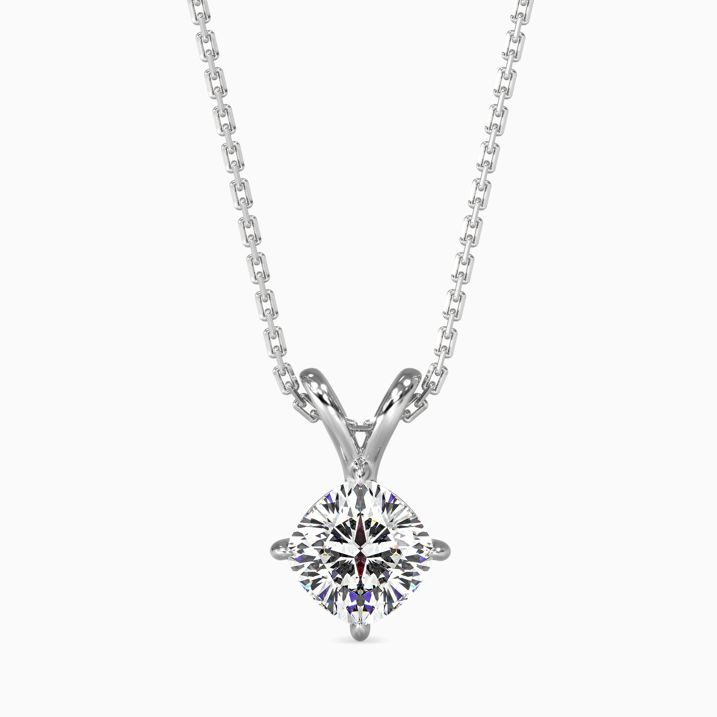 Magic Gleaming Perfection: Pendant with Diamond Brilliance