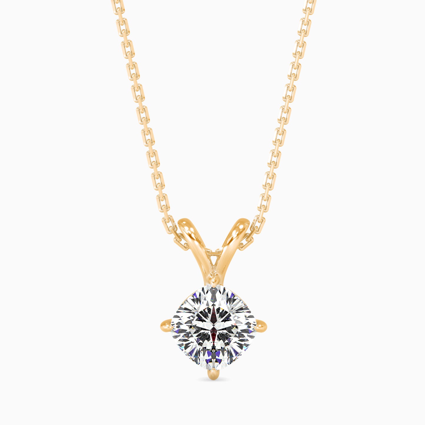 Magic Gleaming Perfection: Pendant with Diamond Brilliance