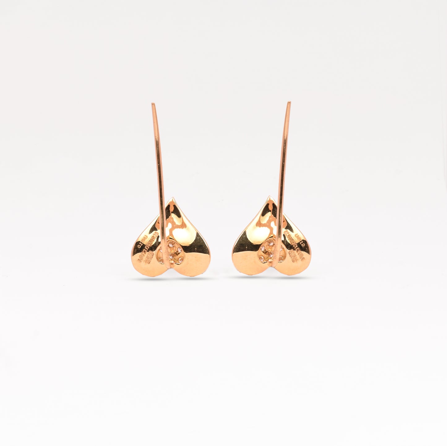 Magic Betel Leaves Sparkled Diamond Earrings