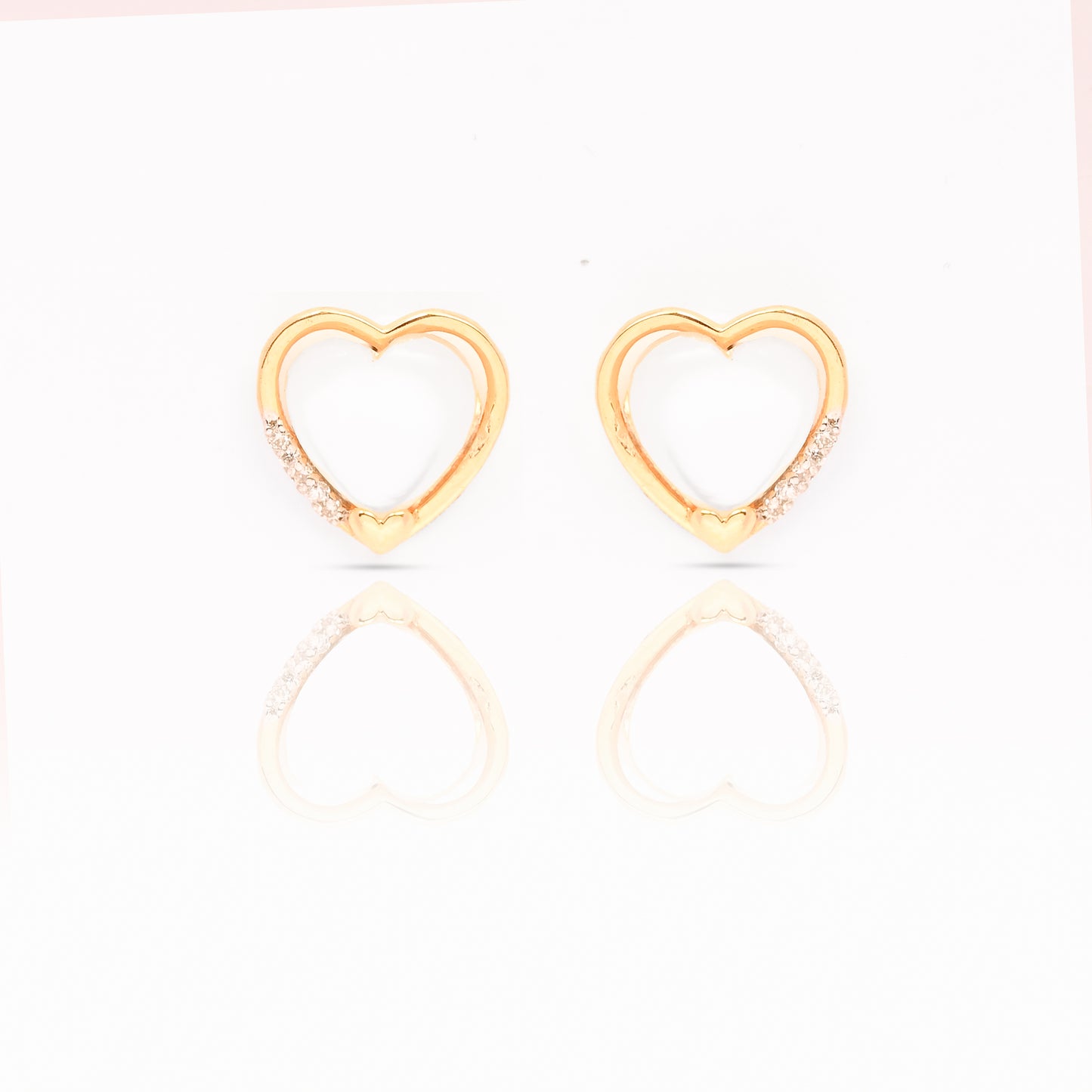Magic Peaceful Calm Heart Earrings