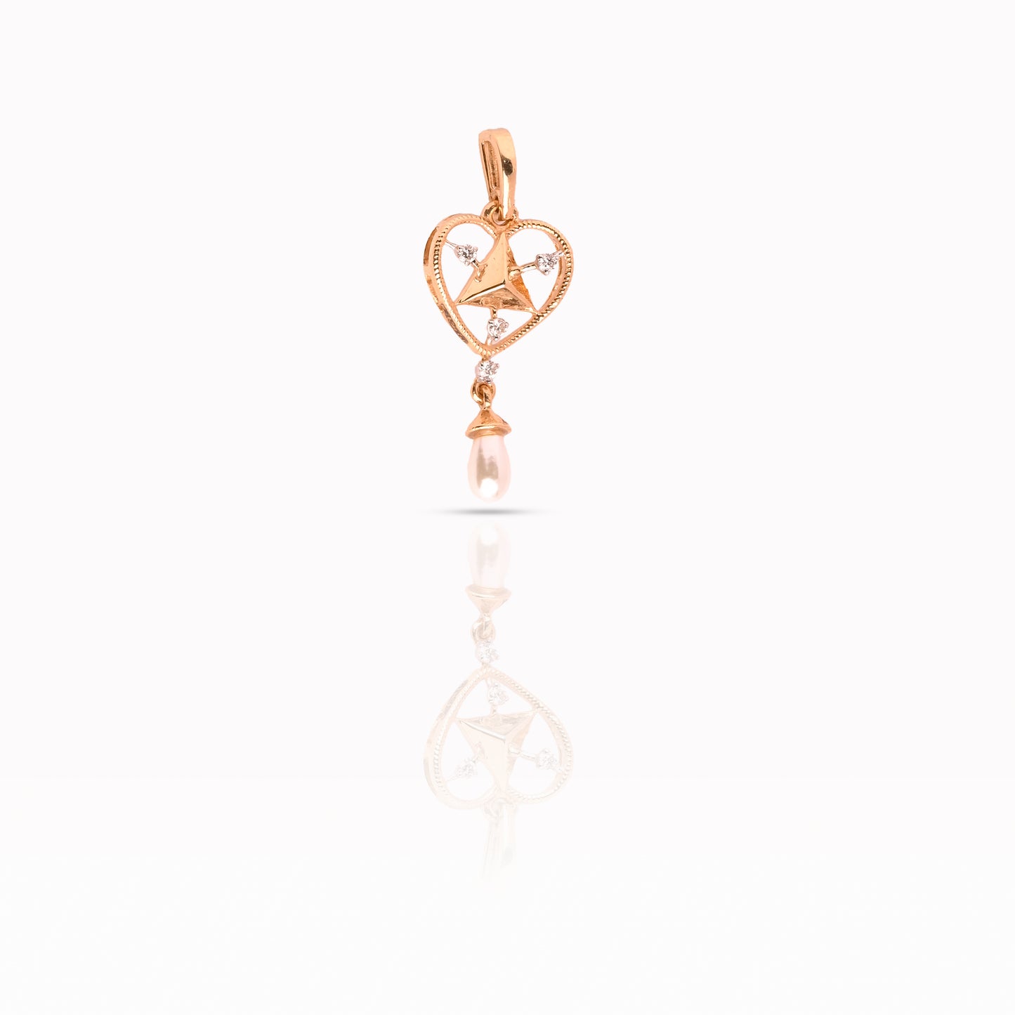 Magic Love Droplet Diamond Pendant