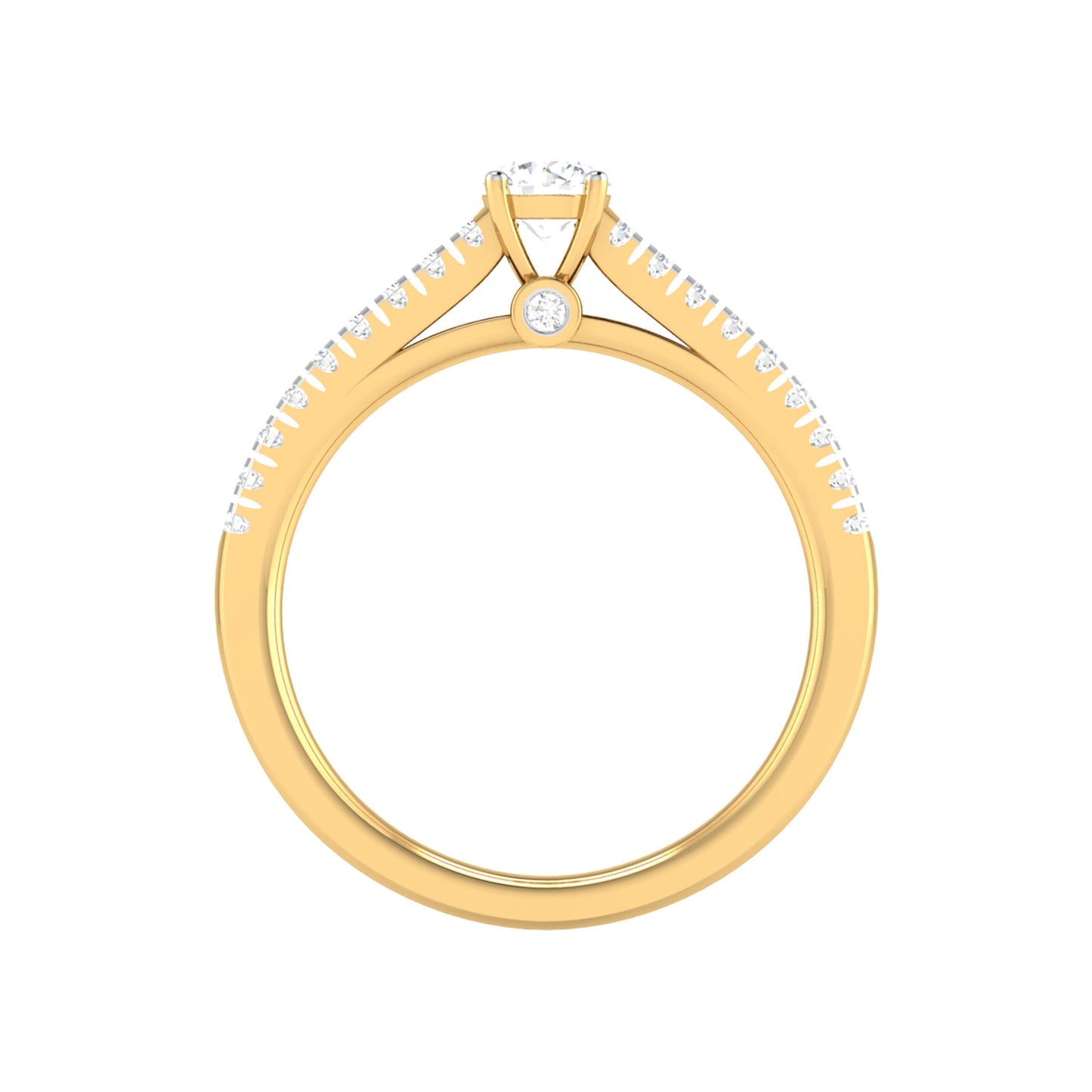 Magic Minimalist Glam Dazzling Diamond Ring