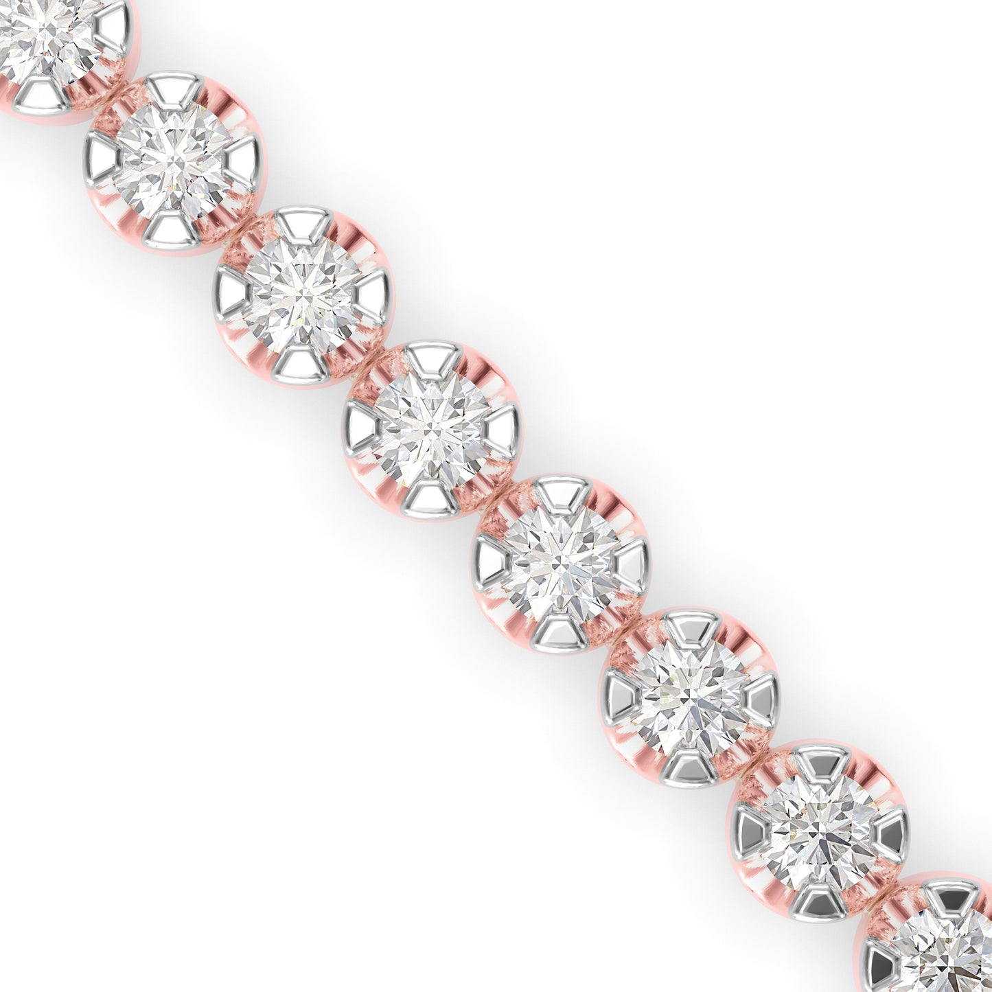 Magic Modern Circle of Luxe Diamonds Bracelet