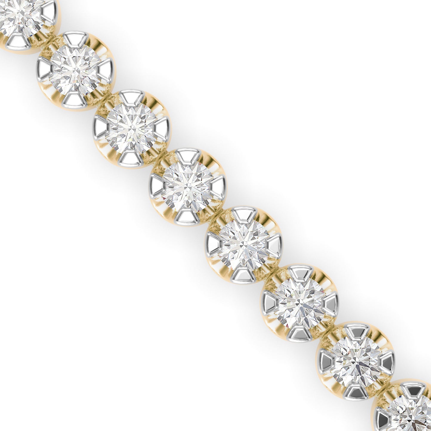 Magic Modern Circle of Luxe Diamonds Bracelet