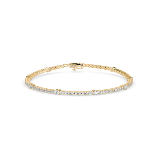 Magic Sophisticated Sparkle Diamond Tennis Bracelet