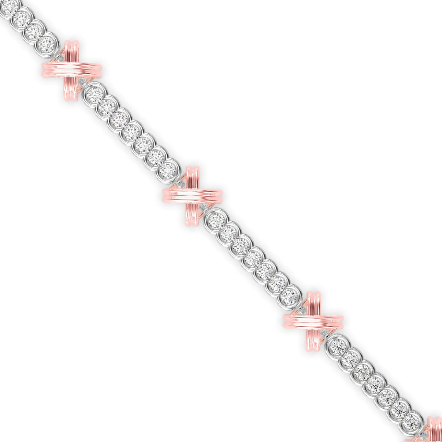 Magic Timeless Trends Sparkled Diamond Bracelet