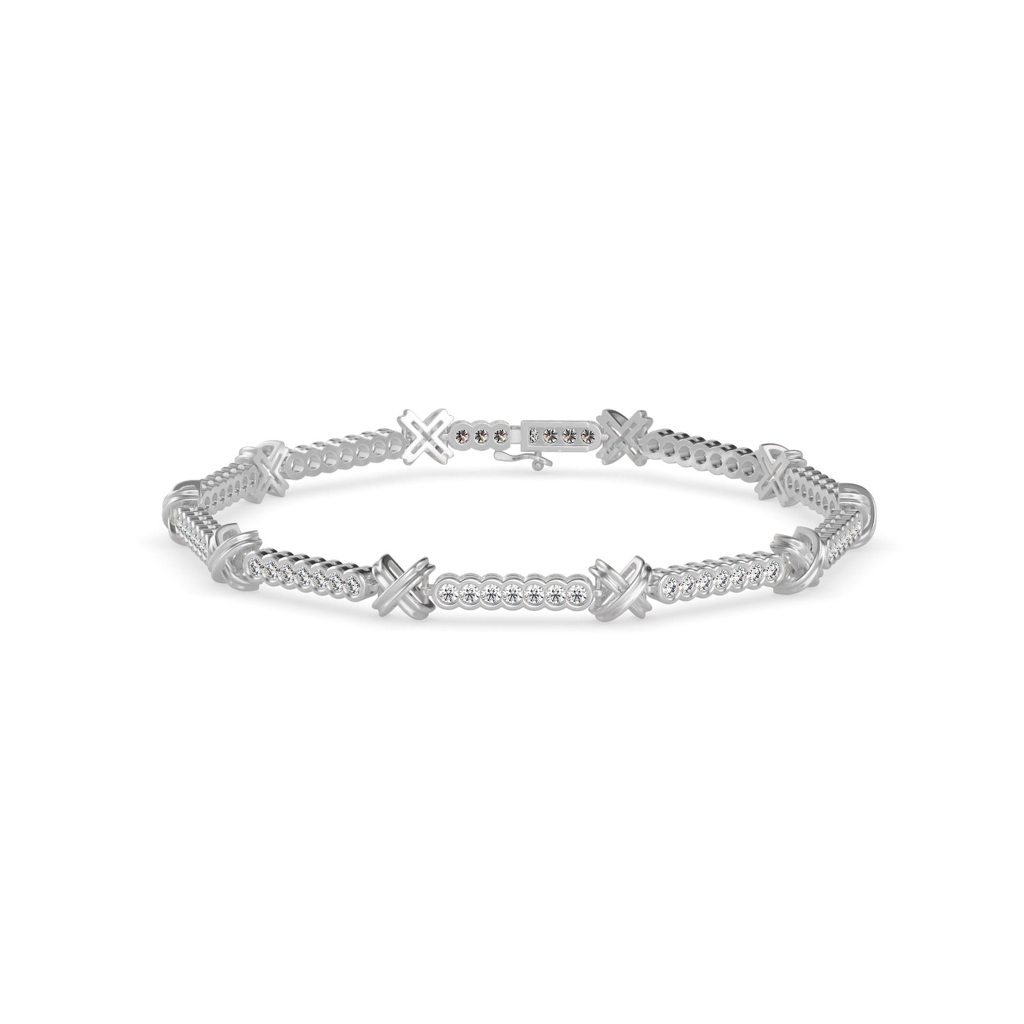 Magic Timeless Trends Sparkled Diamond Bracelet