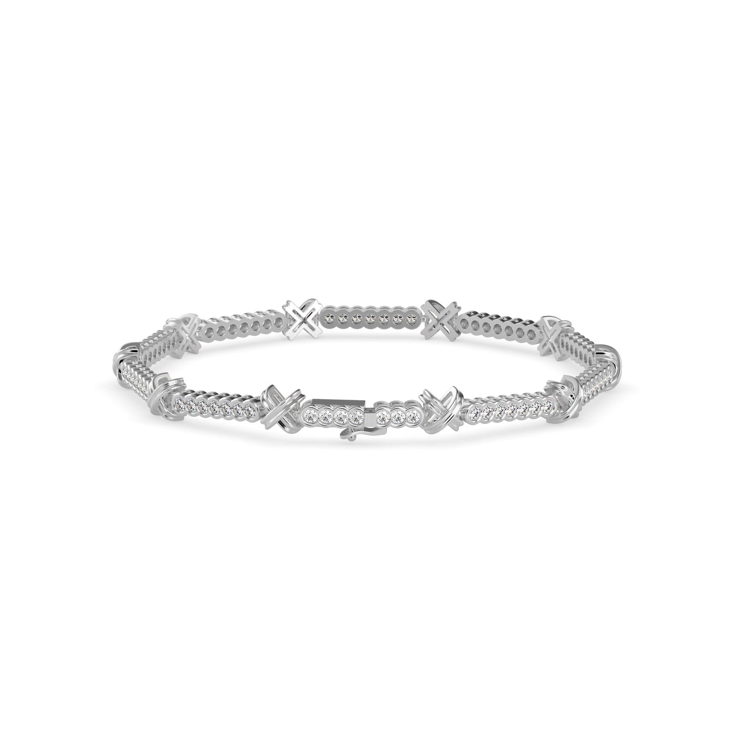 Magic Timeless Trends Sparkled Diamond Bracelet