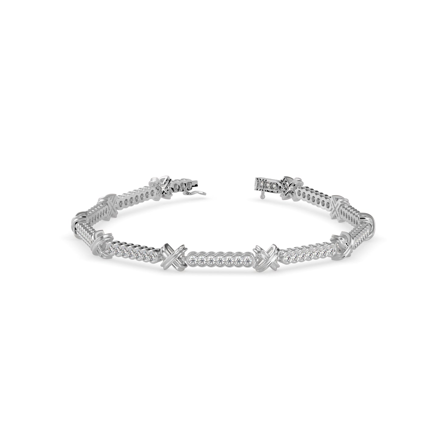 Magic Timeless Trends Sparkled Diamond Bracelet