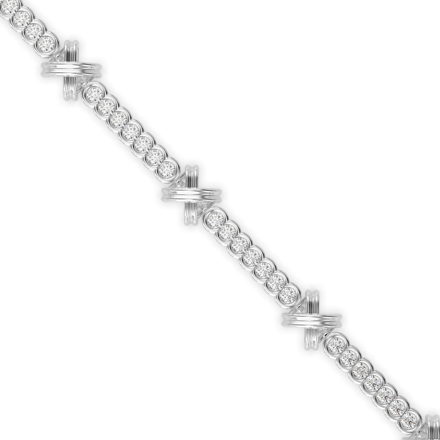 Magic Timeless Trends Sparkled Diamond Bracelet